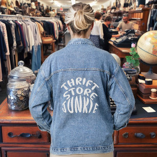 THRIFT STORE JUNKIE DENIM JACKET