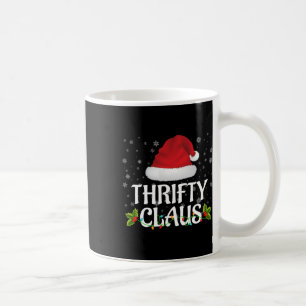 Thrifty Claus Christmas Lights Santa Pajama Family Coffee Mug