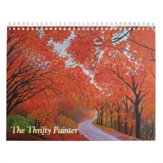 Thrifty Painter World Scenes Original Landscapes Calendar