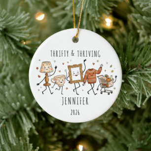 Thrifty & Thriving Thrifter Ornament
