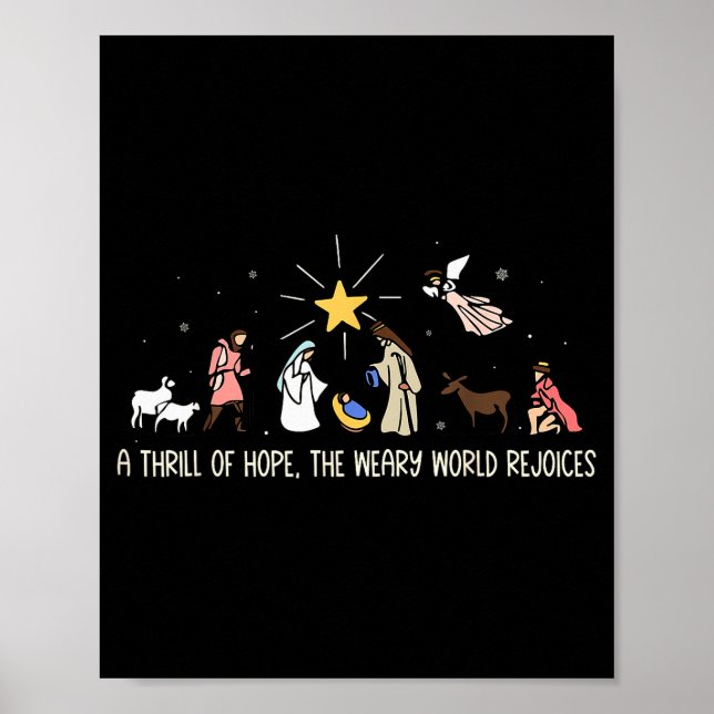Thrill Of Hope Weary World Rejoices Birthday Chris Poster (Front)
