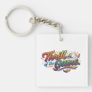 Thrill of the Game T-Shirt Key Ring