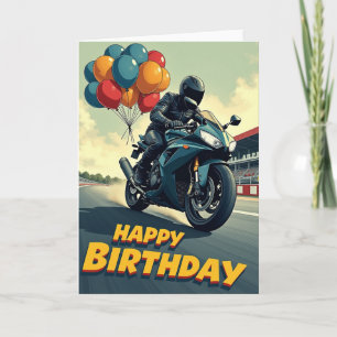 Thrill Ride Birthday Card