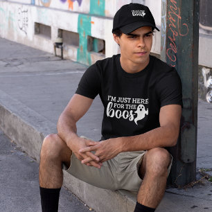 Thrill Seeker: Here for the Boos Tri-Blend Shirt