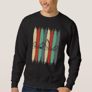 Thrill Seeker Roller Coaster Rollercoaster Amuseme Sweatshirt