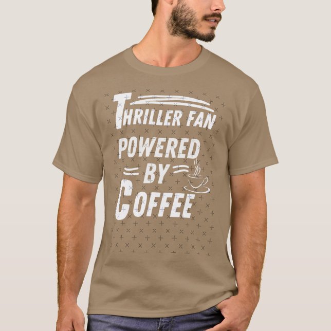 Thriller fan powered retro T-Shirt (Front)