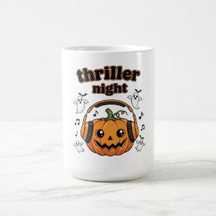 Thriller Night Pumpkin Halloween Coffee Mug