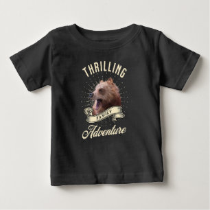 Thrilling Family Adventure Bear Wilderness Baby T-Shirt