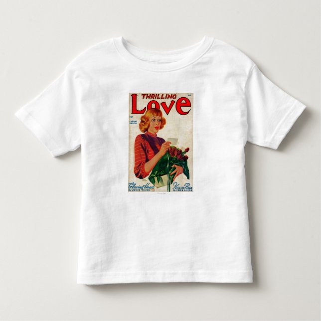 Thrilling Love Magazine Cover Toddler T-Shirt (Front)