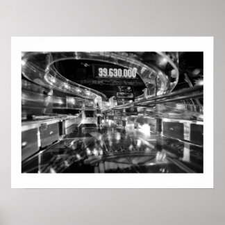 Thrills in 3D pinball poster