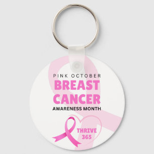 Thrive 365 Breast Cancer Awareness Month 2024 Key Ring