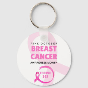 Thrive 365 Breast Cancer Awareness Month 2024 Key Ring