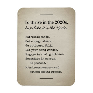 Thrive in 2026 Back to Basics Magnet
