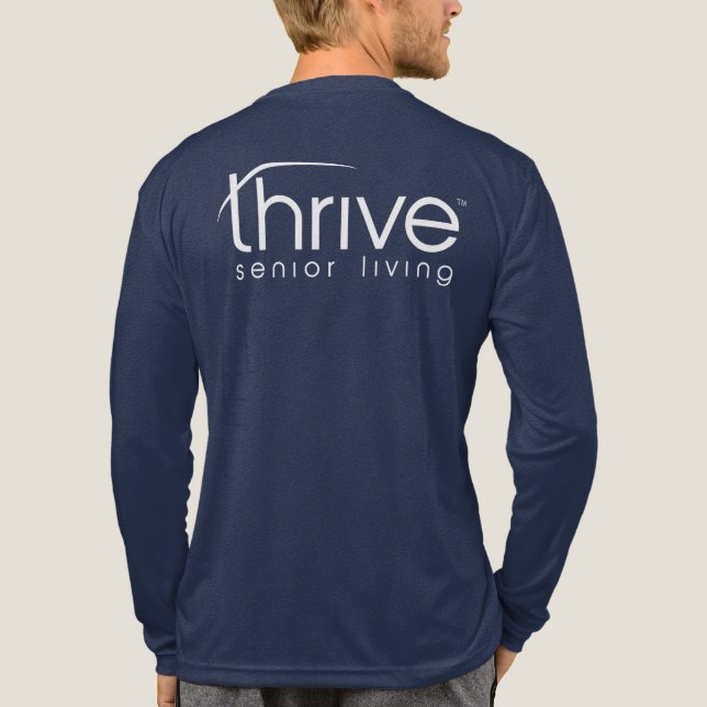 Thrive Long Sleeve TShirt (Back)