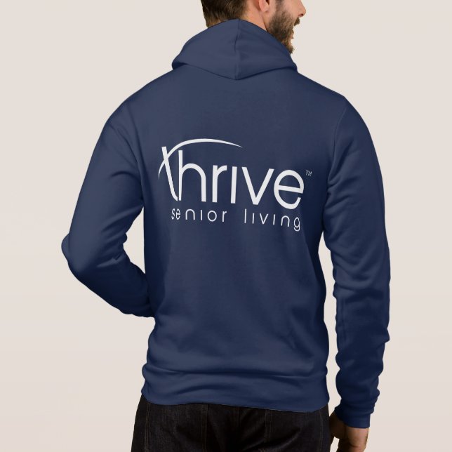 Thrive Sweatshirt with Zipper (Back)