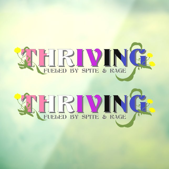 Thriving Genderfluid Pride (Sheet 3)