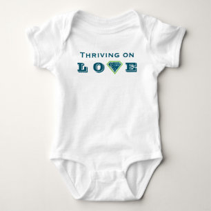 Thriving on LOVE Fed is Best Baby Bodysuit