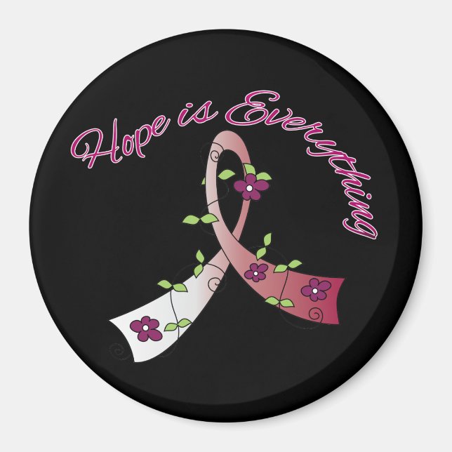 Throat Cancer Hope is Everything Magnet (Front)