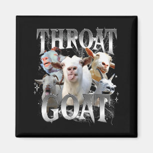 Throat Goat Funny Offensive Adult Humor Bootleg Magnet