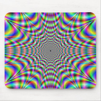 throbbing - optical illusion mouse pad
