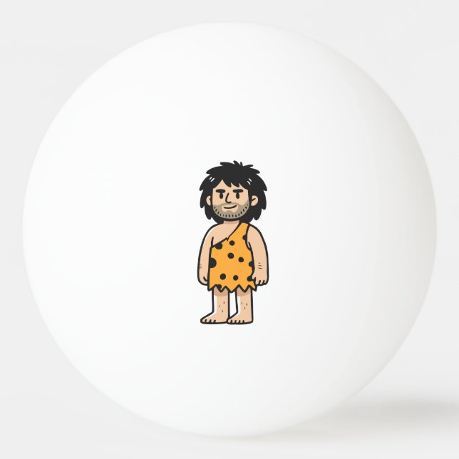 Throk Cave man Ping Pong Ball (Front)
