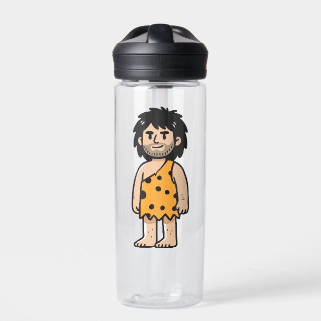 Throk Cave man Water Bottle (Front)