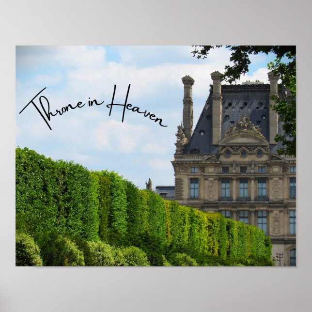 Throne in Heaven Poster (Front)