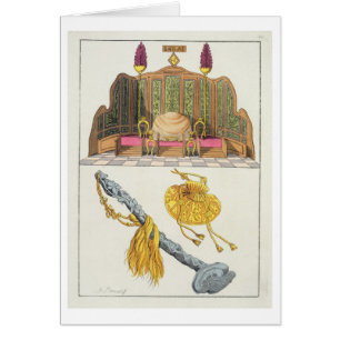 Throne of a Chinese Emperor, Yo-yo sceptre and cap