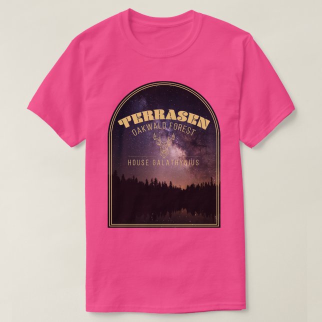 Throne of Glass Terrasen 3 T-Shirt (Design Front)