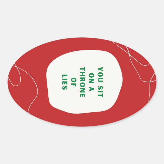 Throne of Lies Sticker Sheet (Front)