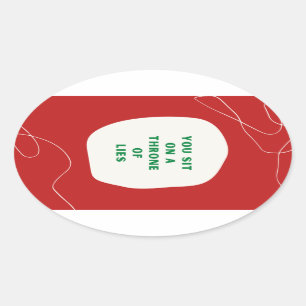 Throne of Lies Sticker Sheet