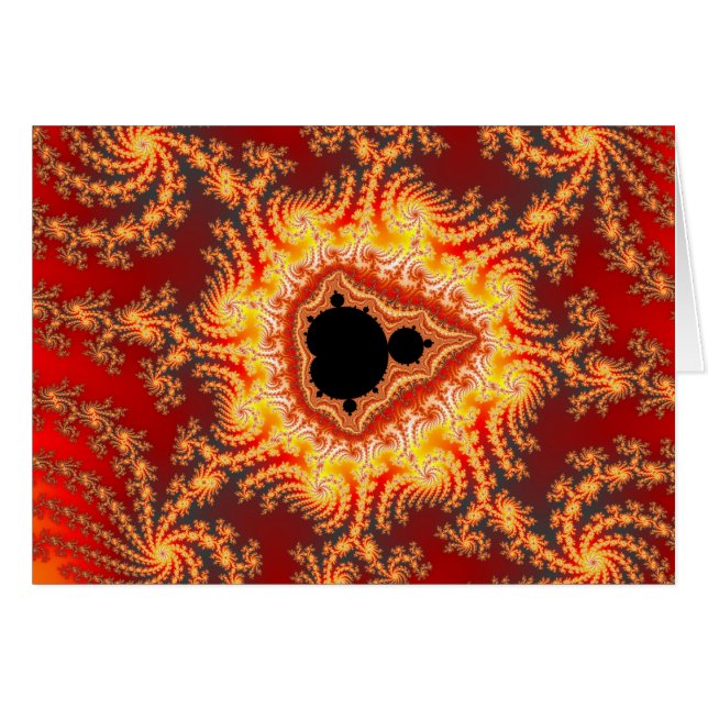 Throne Of Satan - Fractal Card (Front Horizontal)