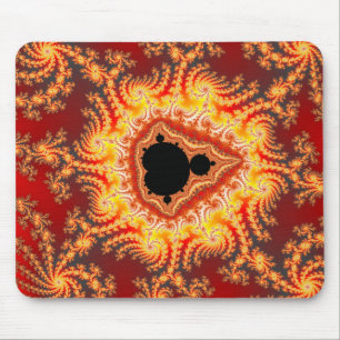 Throne Of Satan - Fractal Mousepad
