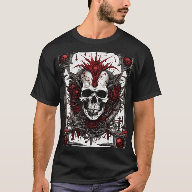 Throne of Skulls T-Shirt (Front)