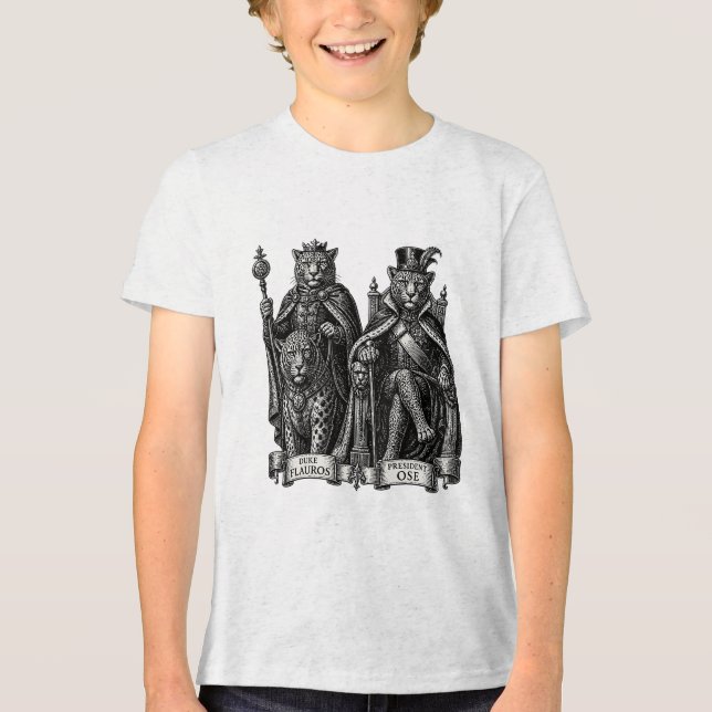 Thrones of Ose & Flaureos Tri-Blend Shirt (Front)