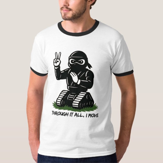 THROUGH IT ALL,IMOVE T-Shirt (Front)