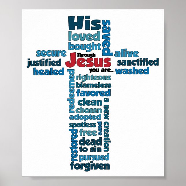 Through Jesus, you are... Poster (Front)
