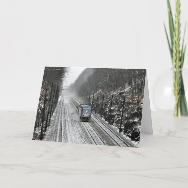 Through the Cut Holiday Card (Front)