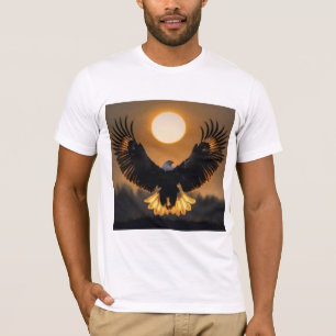 "Through the Eagle's Wings, the Sun Emerges" T-Shirt