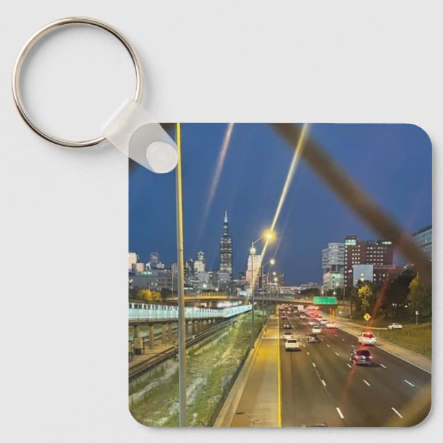 Through The Fence Key Ring (Front)