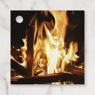 Through the Flames Favour Tags