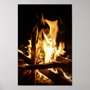 Through the Flames Poster