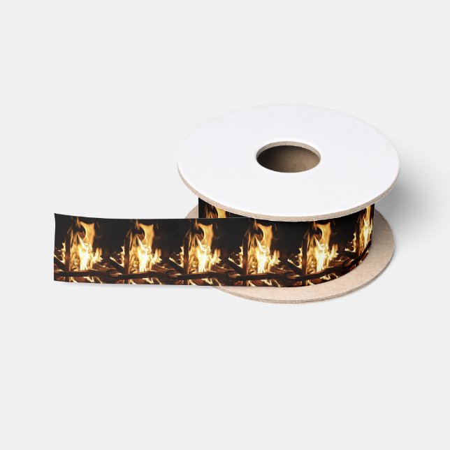 Through the Flames Satin Ribbon (Spool)