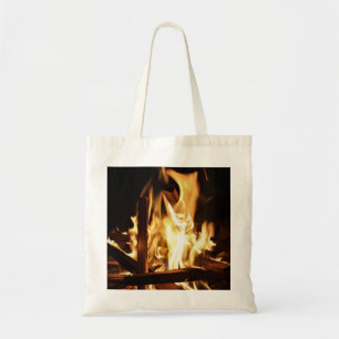Through the Flames Tote Bag