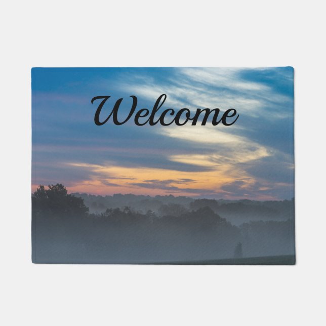 Through The Fog Welcome Doormat (Front)