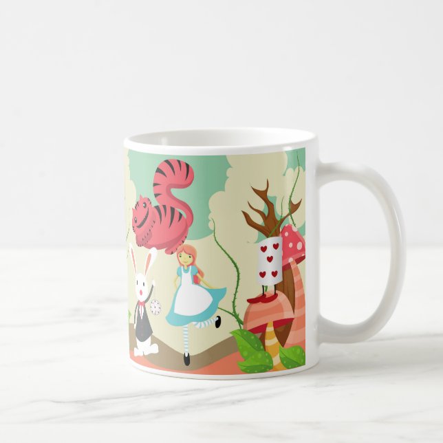 Through The Looking Glass Coffee Mug (Right)