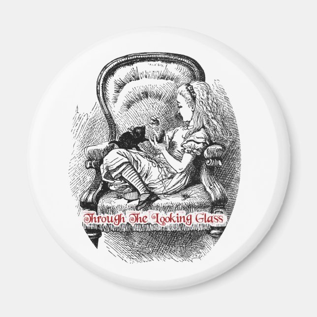 Through The Looking Glass - Design #2 Magnet (Front)