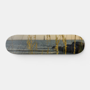 Through The Sea Oats Skateboard