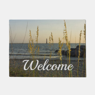 Through The Sea Oats Welcome Doormat