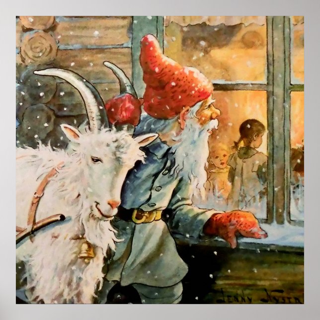 “Through the Window” by Jenny Nystrom Poster (Front)